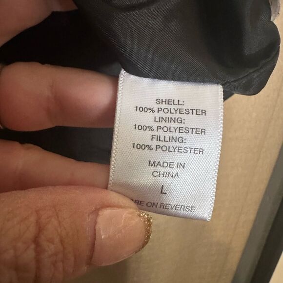 New York & Company Black Puffer Vest - Picture 4 of 4